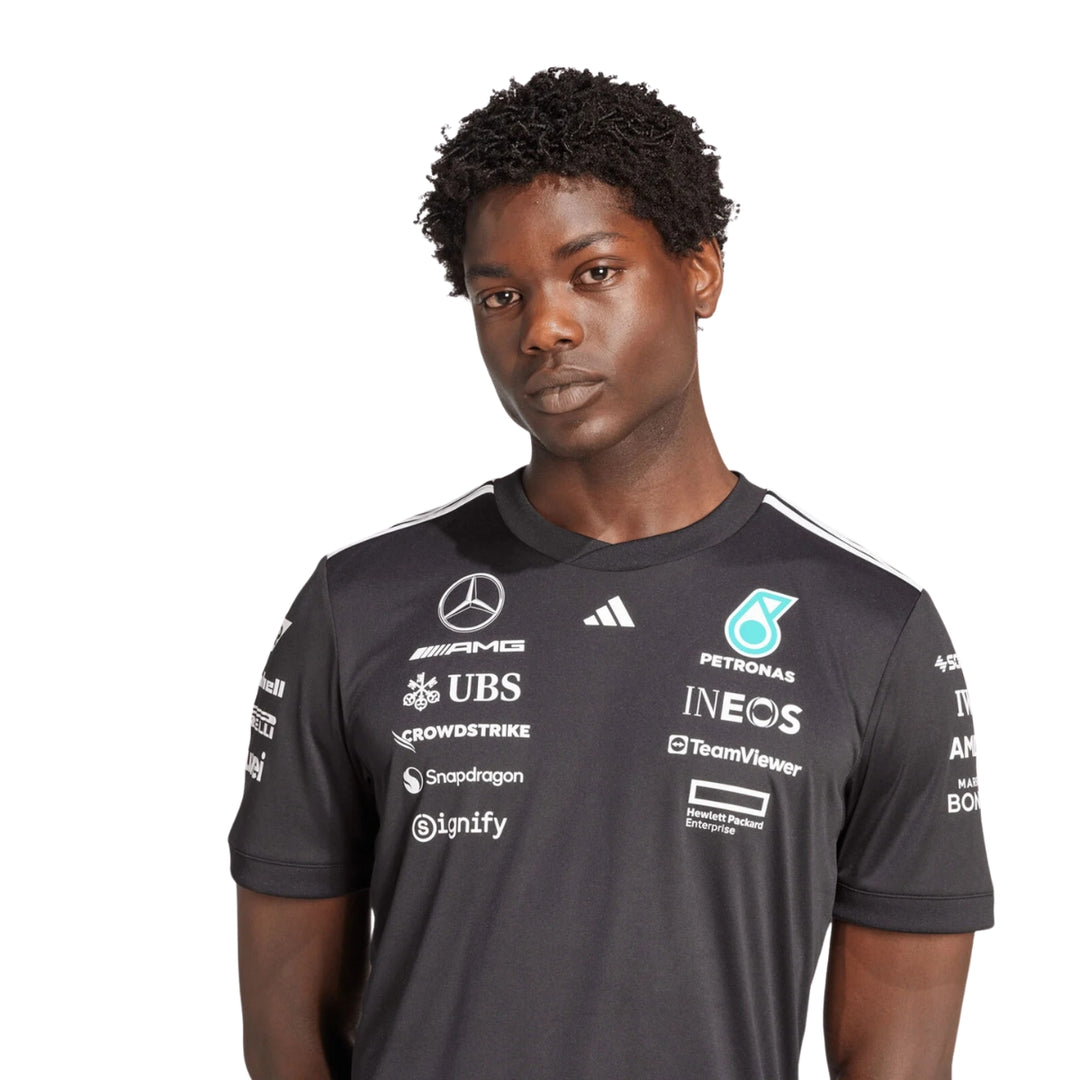2025 Mercedes-AMG F1™ Team x Adidas Driver Men's Jersey - Black