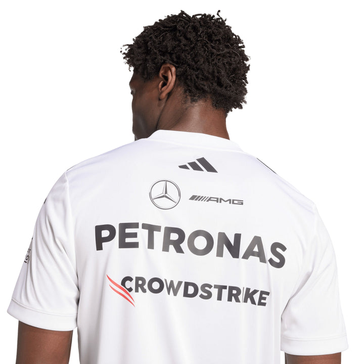 2025 Mercedes-AMG F1™ Team x Adidas Driver Men's Jersey - White