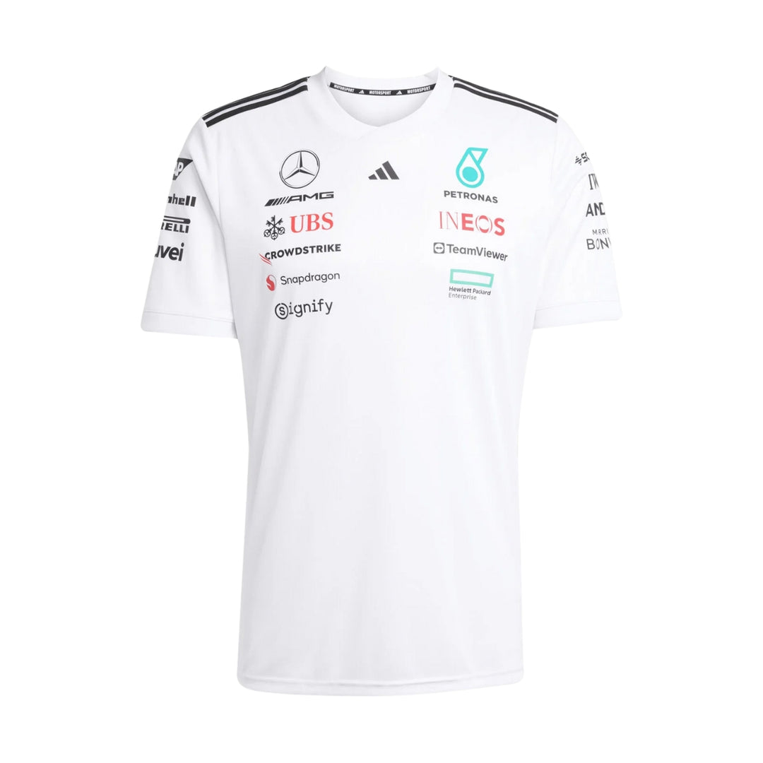 2025 Mercedes-AMG F1™ Team x Adidas Driver Men's Jersey - White