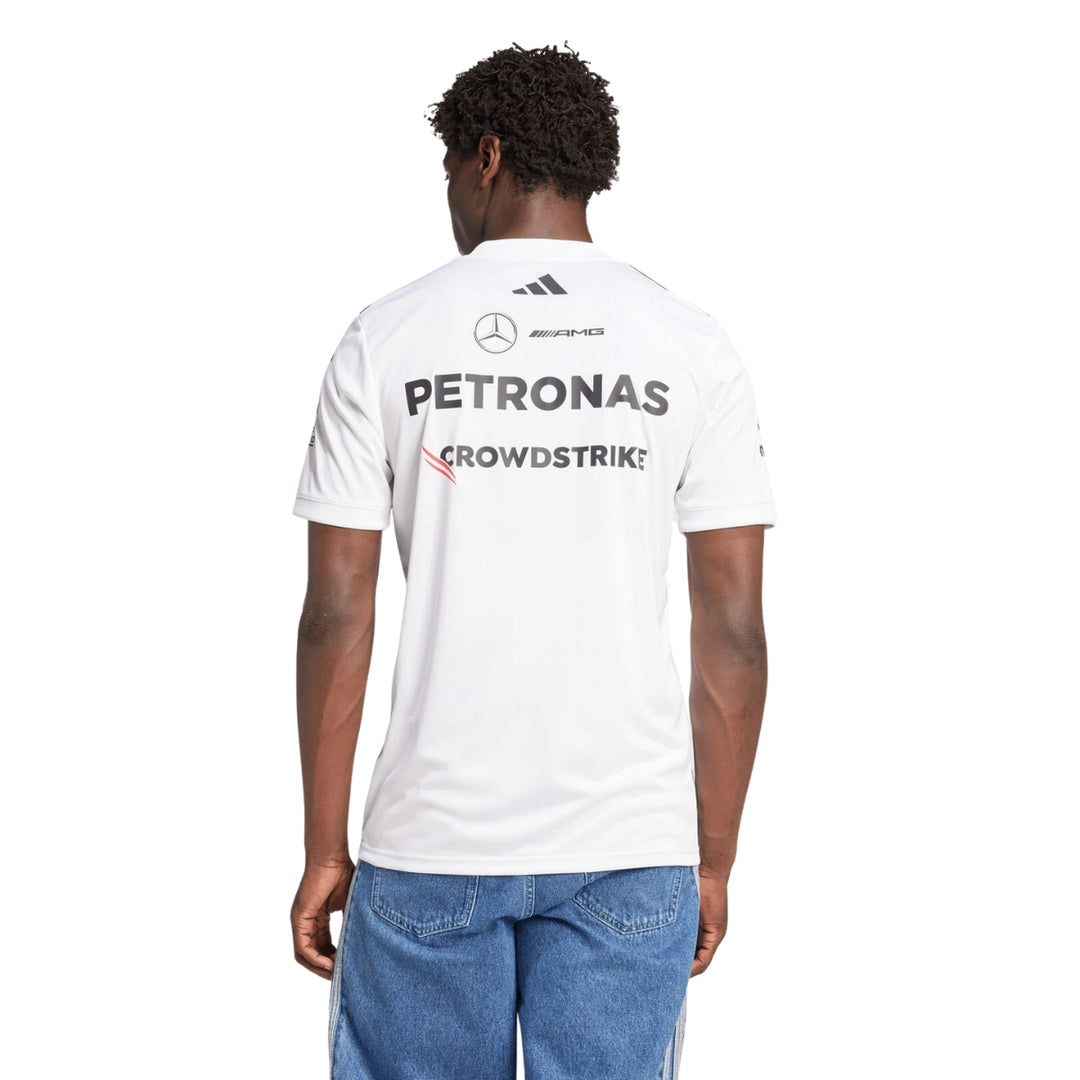 2025 Mercedes-AMG F1™ Team x Adidas Driver Men's Jersey - White