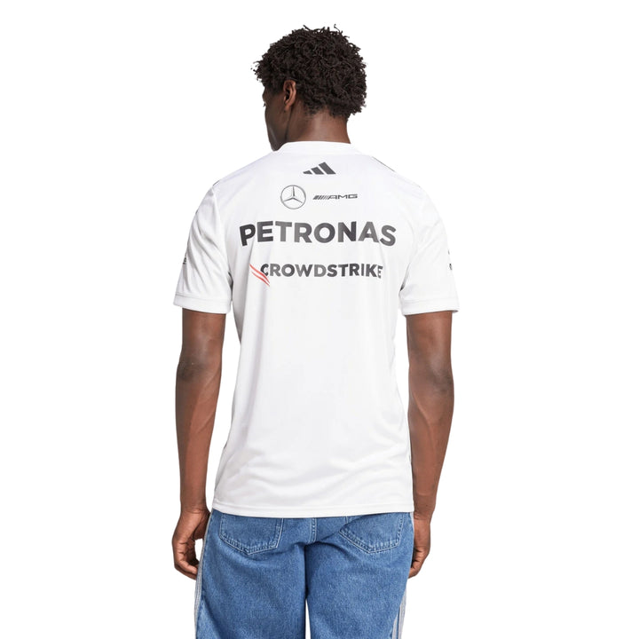 2025 Mercedes-AMG F1™ Team x Adidas Driver Men's Jersey - White