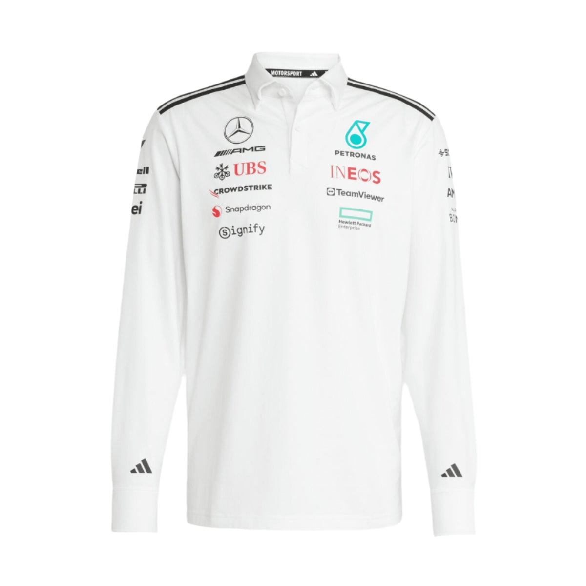 2025 Mercedes AMG Petronas F1™ Team x Adidas Long Sleeve Men's