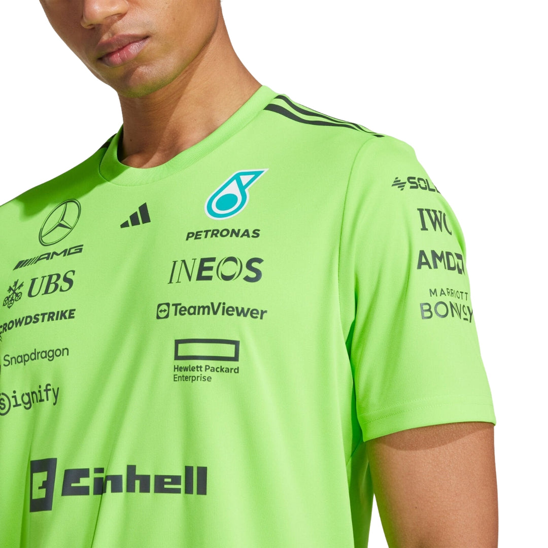 2025 Mercedes-AMG F1™ Team x Adidas Set-Up Men's T-shirt - Green