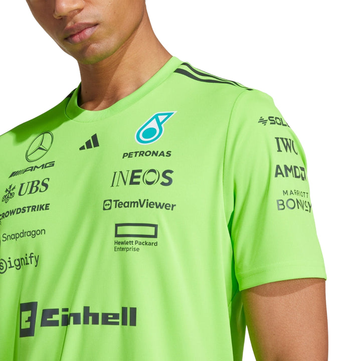 2025 Mercedes-AMG F1™ Team x Adidas Set-Up Men's T-shirt - Green