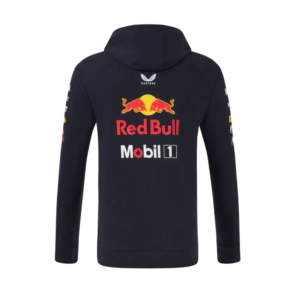 2025 Oracle Red Bull Racing F1™ Team Men Full Zip Hooded Sweatshirt- Navy