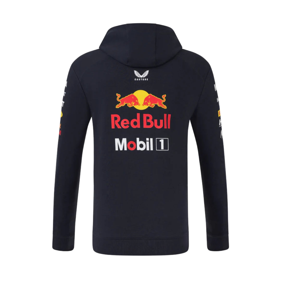 2025 Oracle Red Bull Racing F1™ Team Men Full Zip Hooded Sweatshirt- Navy