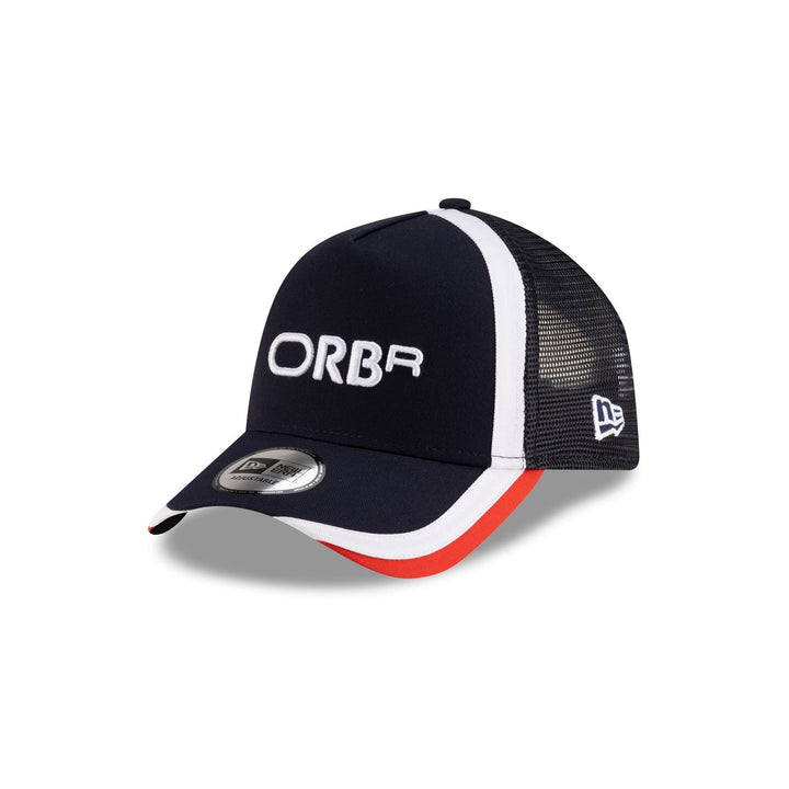 2025 Oracle Red Bull Racing F1™ Team Retro 9FORTY A-Frame Trucker Adult Cap - Navy