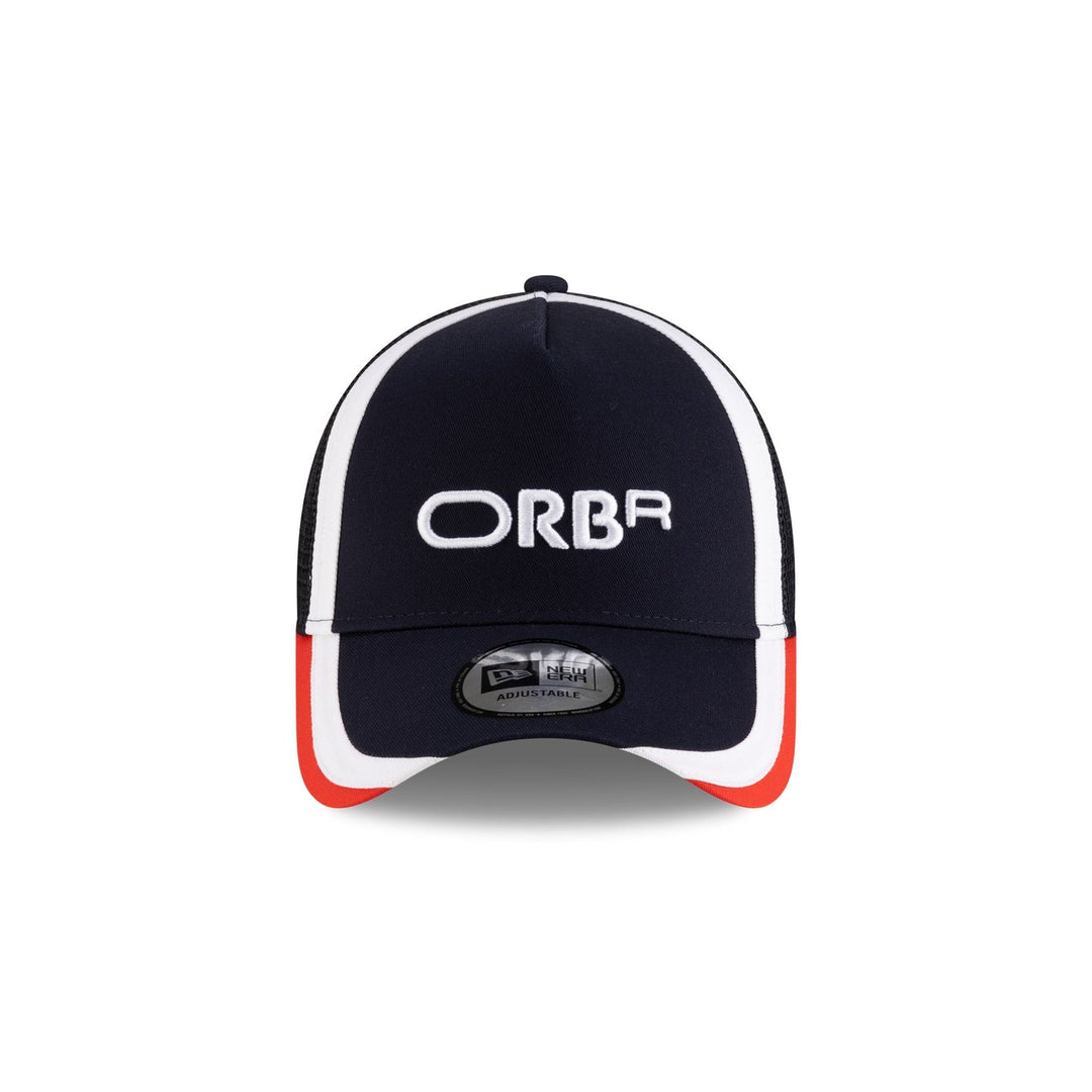 2025 Oracle Red Bull Racing F1™ Team Retro 9FORTY A-Frame Trucker Adult Cap - Navy