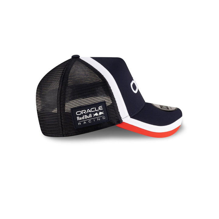 2025 Oracle Red Bull Racing F1™ Team Retro 9FORTY A-Frame Trucker Adult Cap - Navy