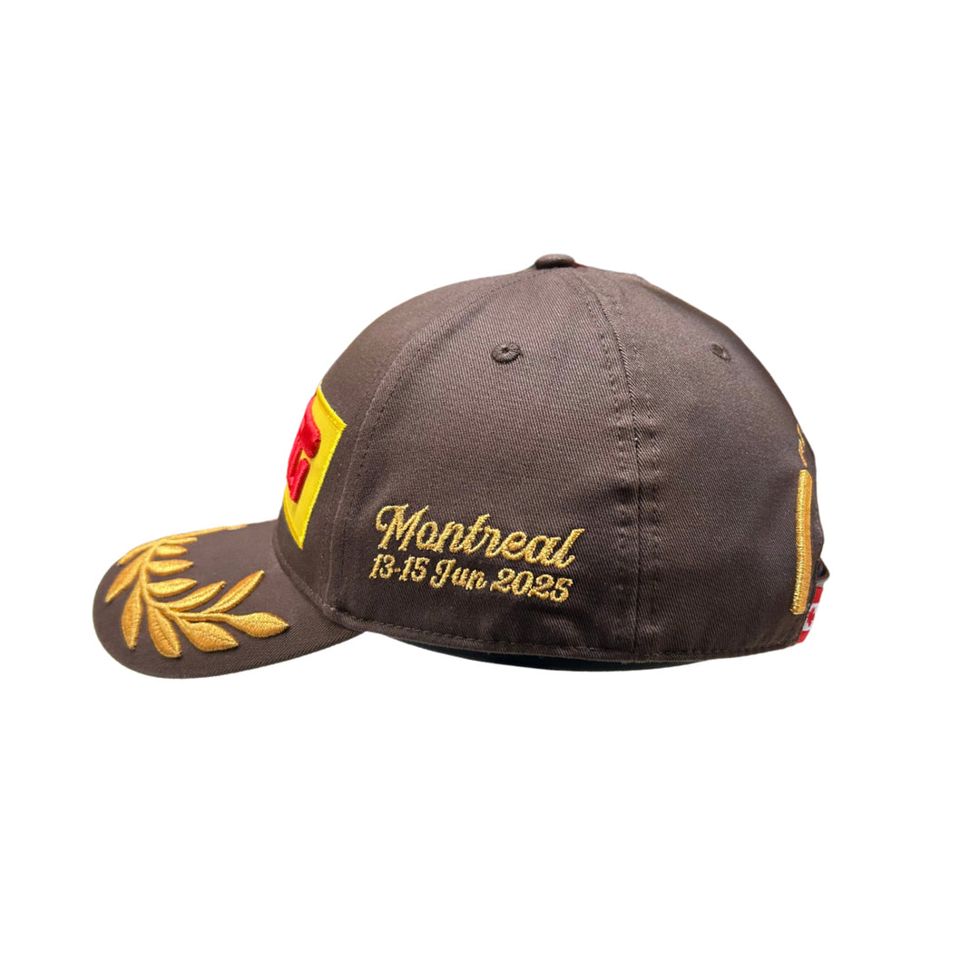 2025 Pirelli F1™ Podium Grand Prix du Canada Montreal GP™ Special Edition Podium Special Edition Unisex Cap - Brown