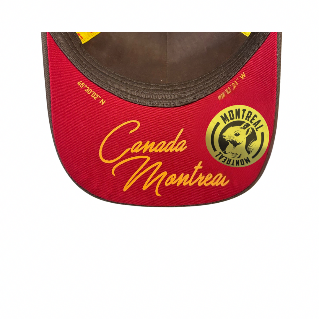2025 Pirelli F1™ Podium Grand Prix du Canada Montreal GP™ Special Edition Podium Special Edition Unisex Cap - Brown