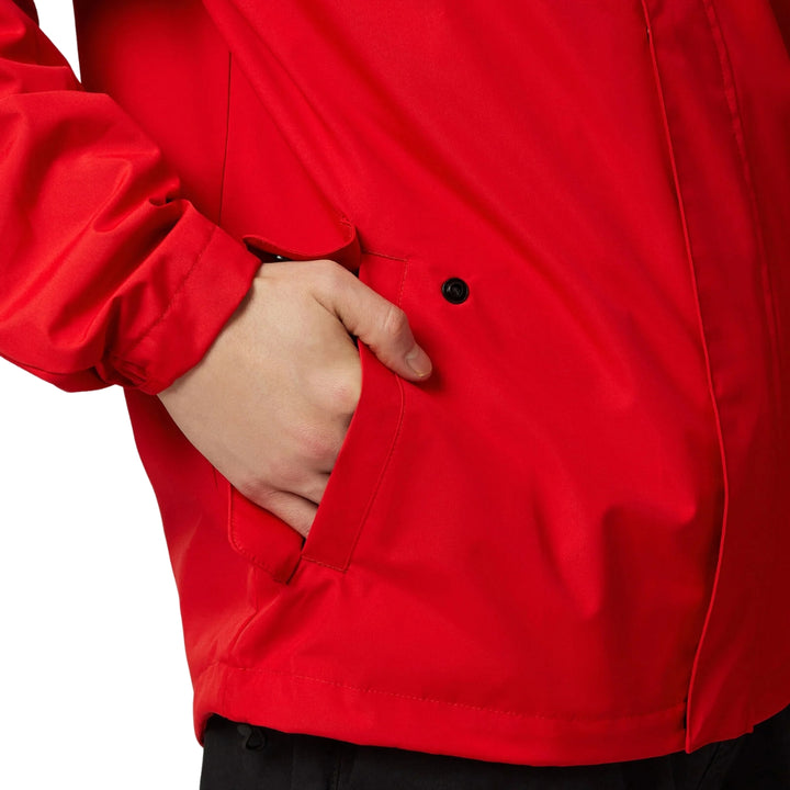 2025 Scuderia Ferrari F1™ Team Logo Men's Rain Jacket - Red