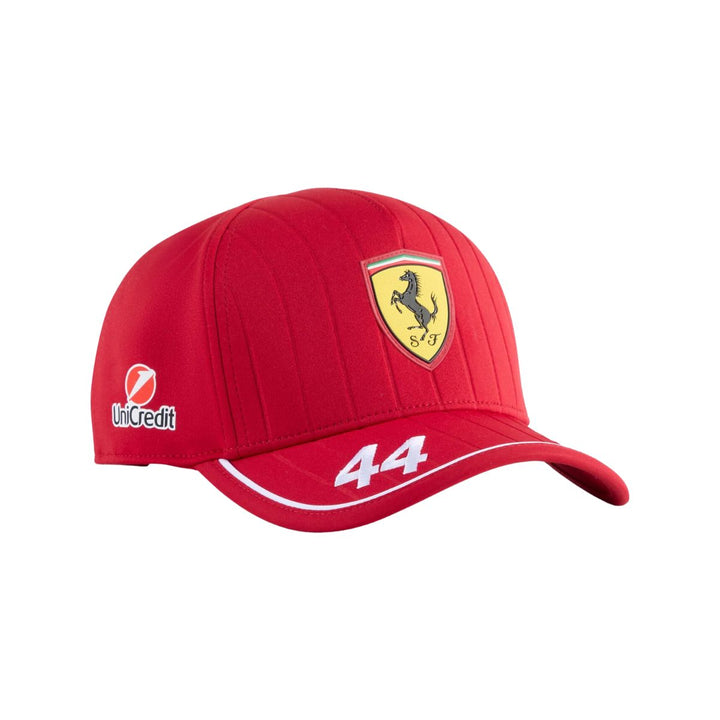2025 Scuderia Ferrari HP F1™ Team Lewis Hamilton Men's Baseball Adult Cap - Dark Cherry Red