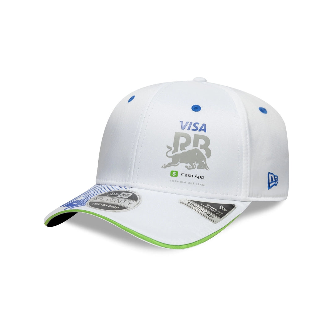 2025 Visa Cash App RB F1™ Team SS 9Seventy Adjustable Adult Cap - White