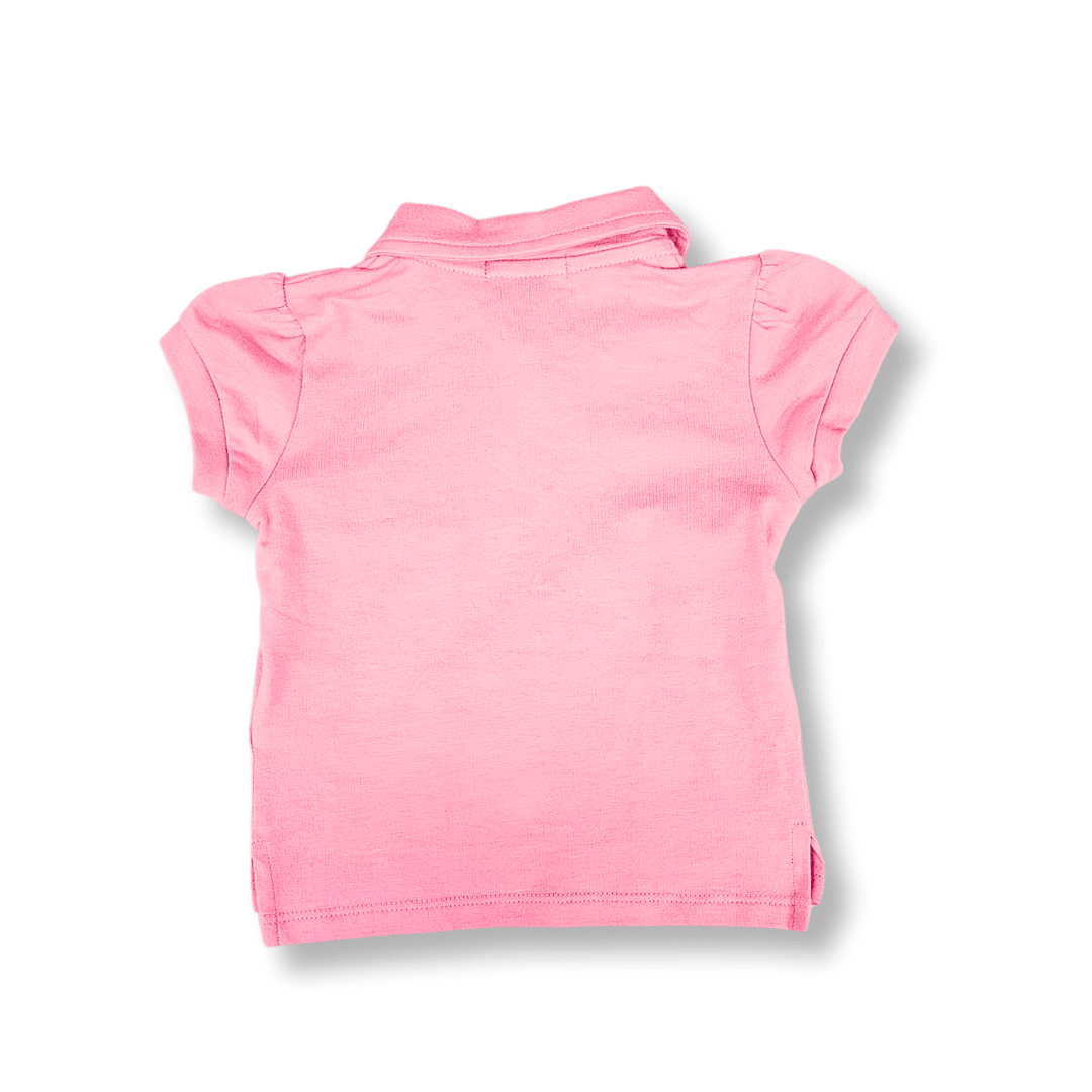Polo pour bébé fille Scuderia Ferrari F1™ Team « SF » Heart - Blanc/Rose