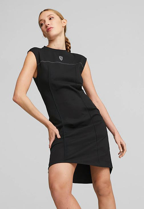 2023 Puma Ferrari Style Dress - Women - Black