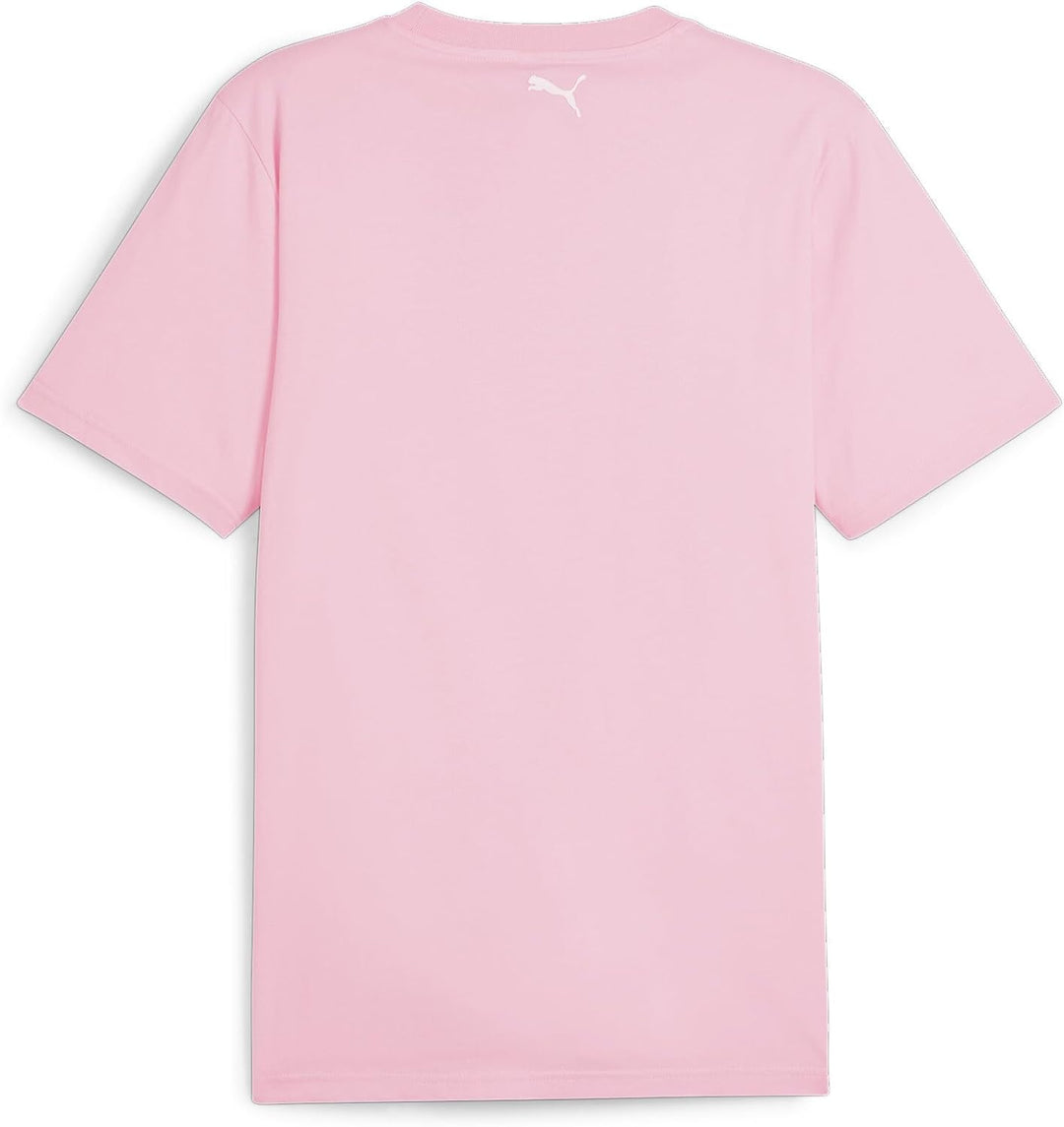 2024 Puma Scuderia Ferrari Big Shield Race Men's T-Shirt - Pink