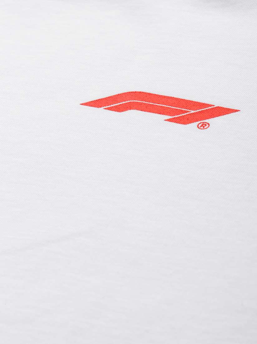 PUMA X Formula 1™ Collection Small Logo Tee Unisex T-Shirt - Black / White