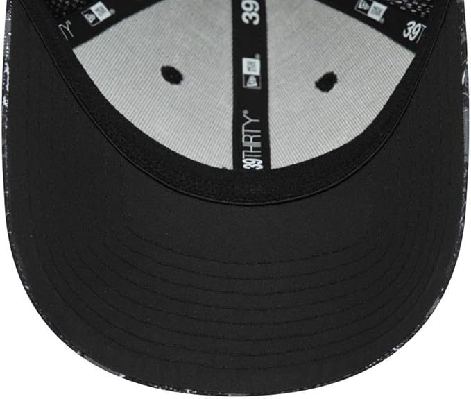 Casquette ajustée camouflage Ducati Corse New Era® 39THIRTY pour homme - Noir et gris