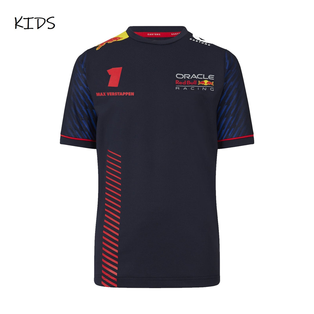Red Bull Racing F1™ Team Max Verstappen #1 T-shirt - Youth - Navy