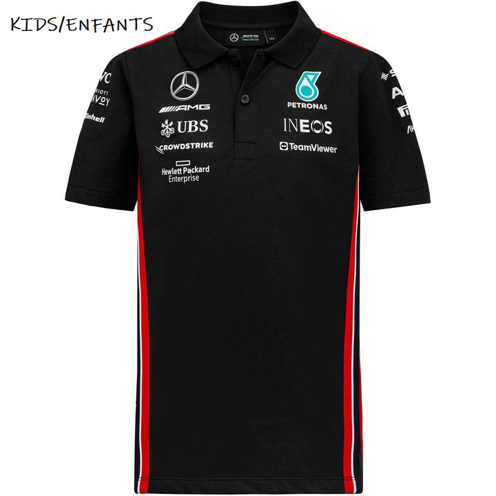 Mercedes AMG F1™ Team Kids Polo - Black