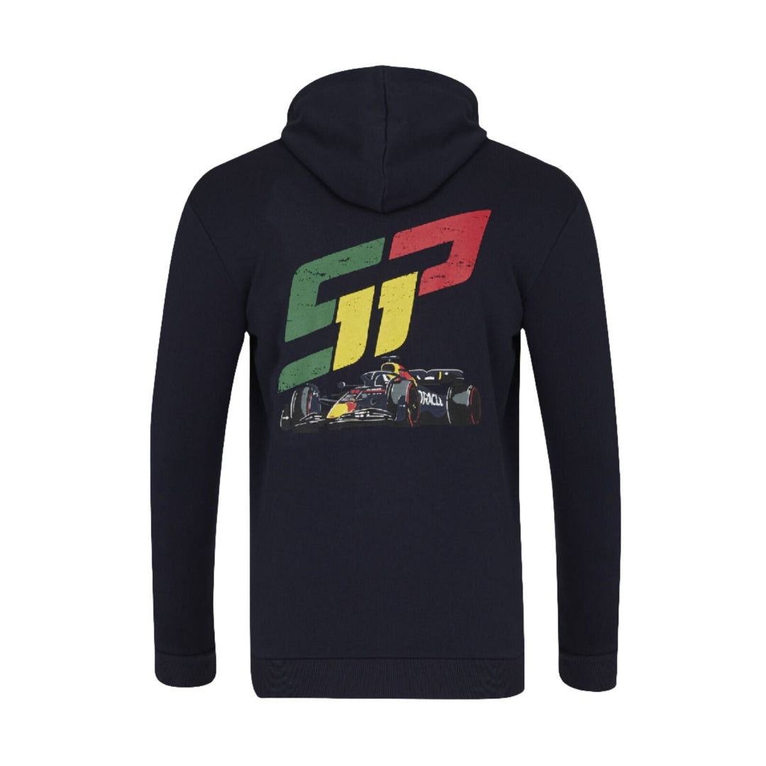 2024 Red Bull Racing F1™ Team Sergio Perez Car Men's Full-zip Hoodie - Night Sky Blue