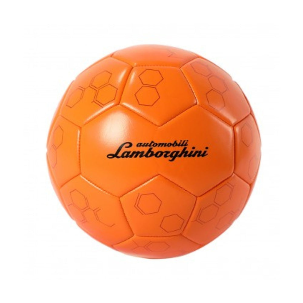 Automobili Lamborghini Size 5 Kids Adult Kids Soccer Ball - Orange / Black