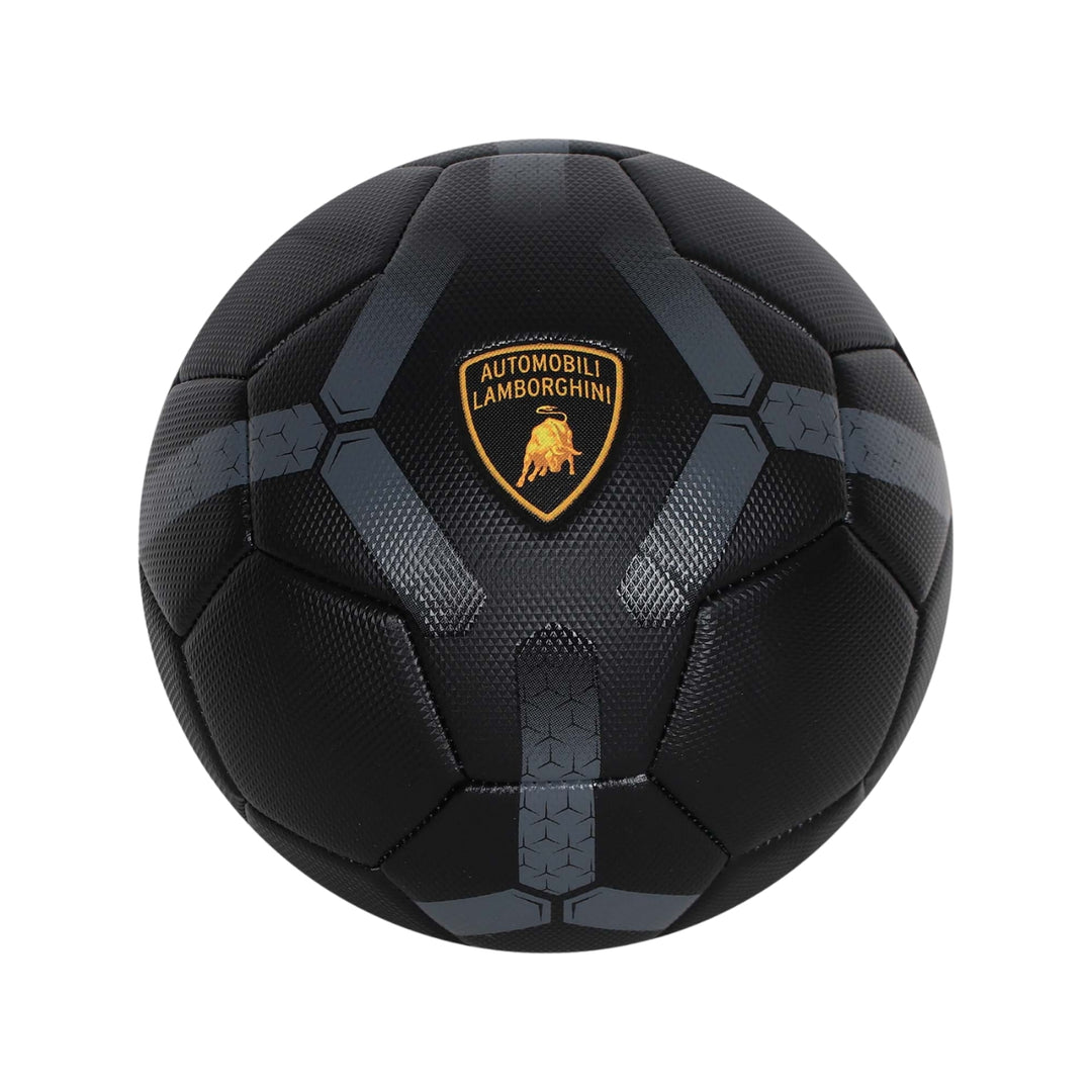 Automobili Lamborghini Size 5 Kids Dimond Soccer Ball - Orange / Black