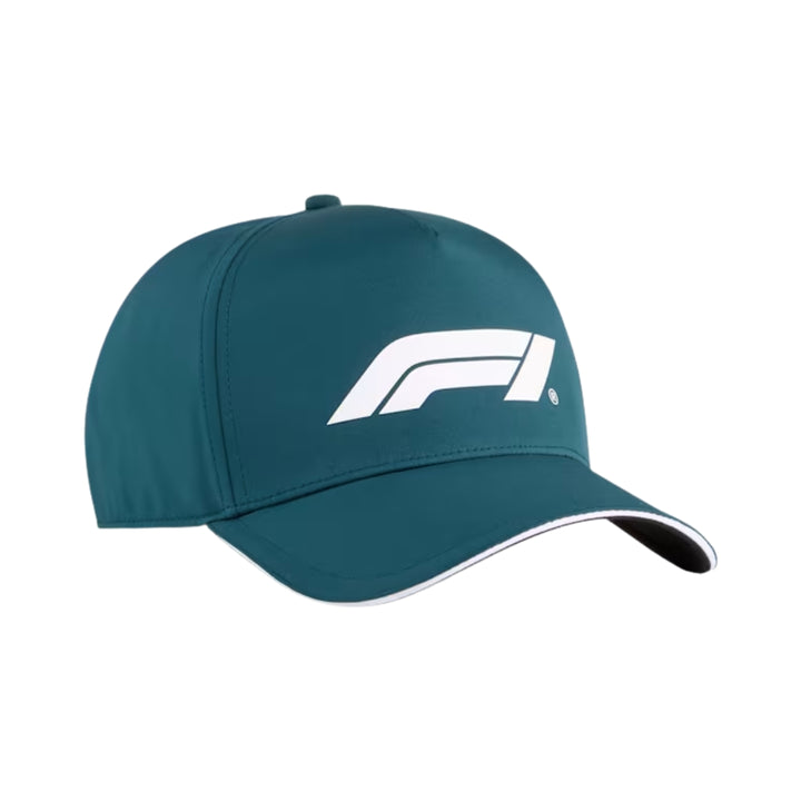 PUMA X Formula 1™ Collection Large Logo Baseball Cap - Unisex- White / Red / Black / Green