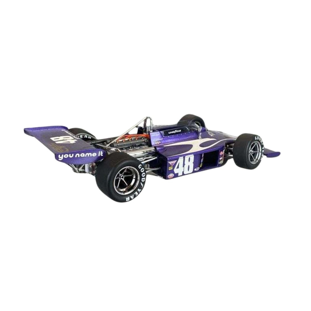 Carrousel 1 Jerry Grant n° 48 AAR « Mystery Eagle » 1972 Indianapolis Édition limitée 1:18 Modèle réduit de voiture - Lilas Violet