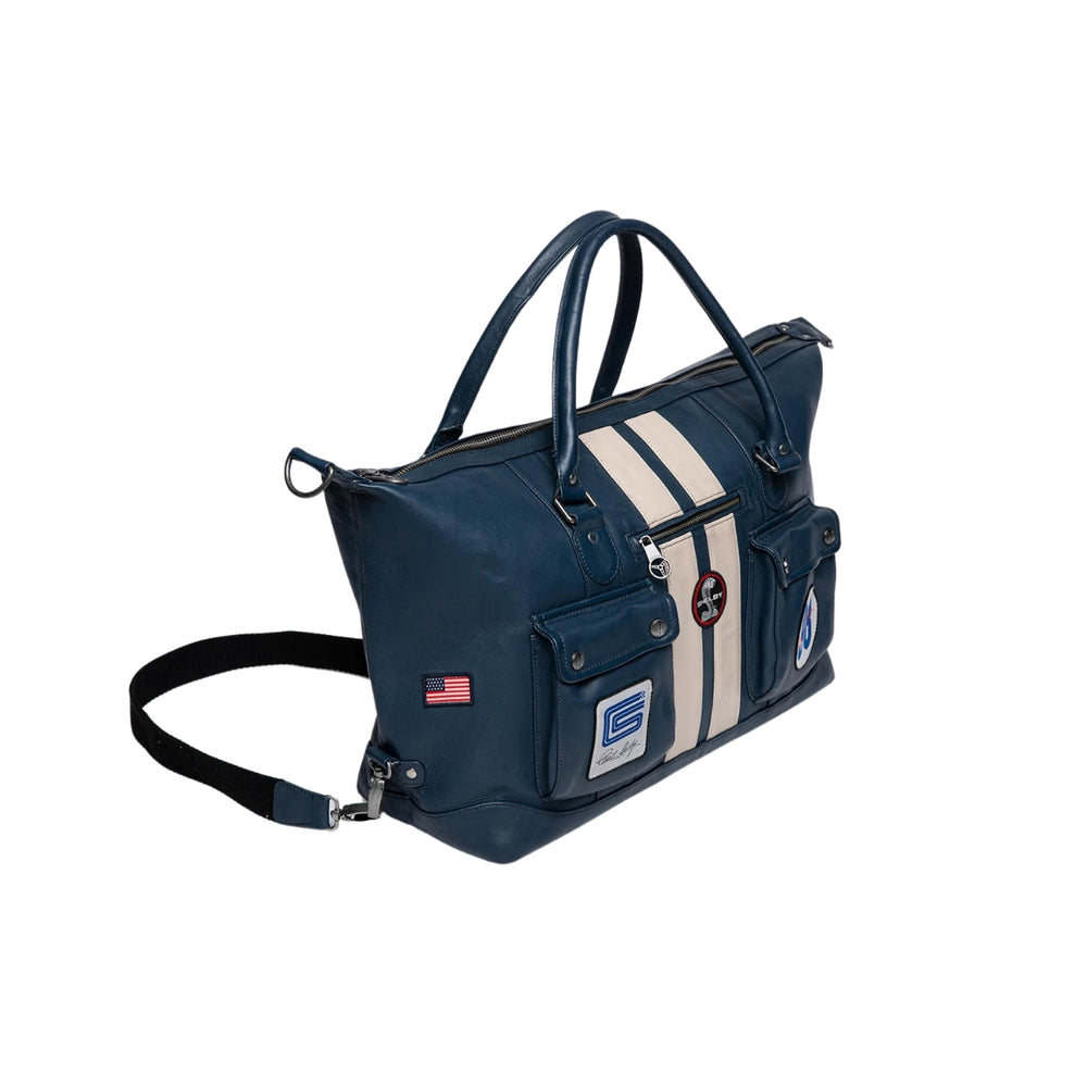 Carroll Shelby GT350 48h Royal Travel Bag - Royal Blue