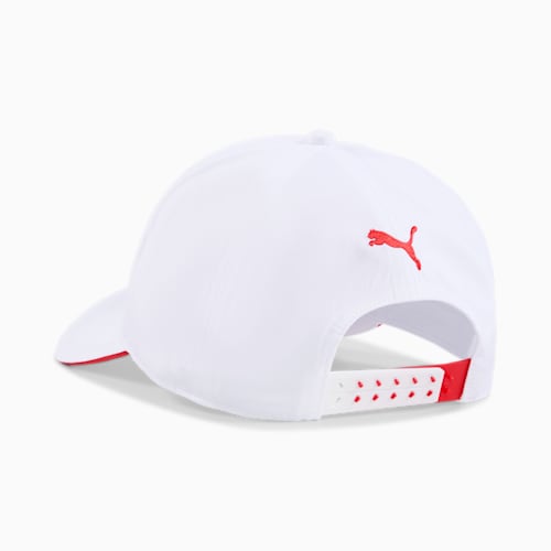 PUMA X Formula 1™ Collection Large Logo Baseball Cap - Unisex- White / Red / Black / Green