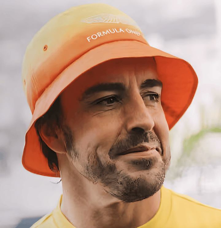 Aston Martin F1™ Team Fernando Alonso Spanish GP Bucket Hat - Sunrise Orange