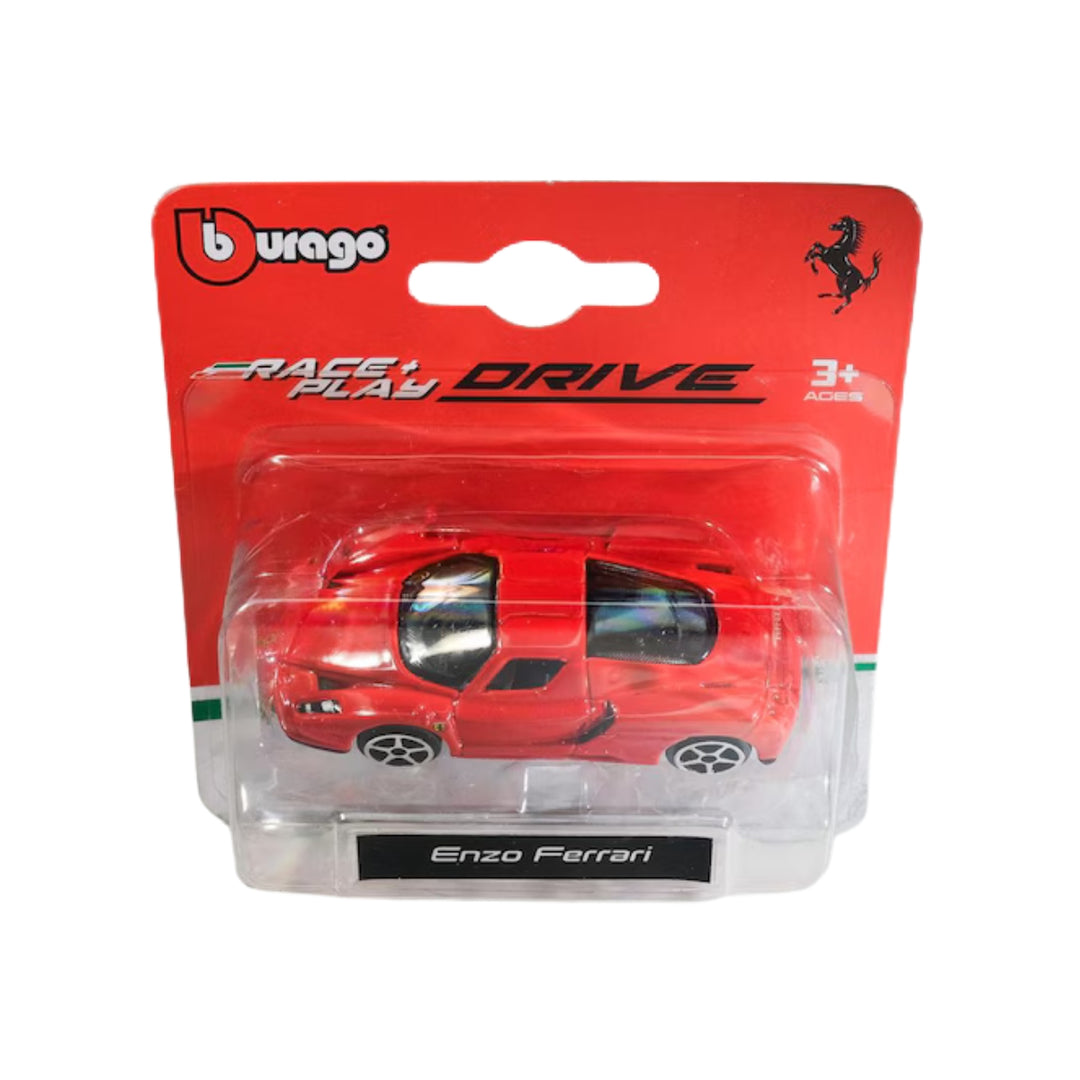 Ferrari Enzo Ferrari Bburago Race + Play 1:64 Scale Model Car - Red