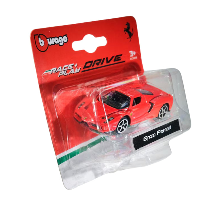 Ferrari Enzo Ferrari Bburago Race + Play 1:64 Scale Model Car - Red