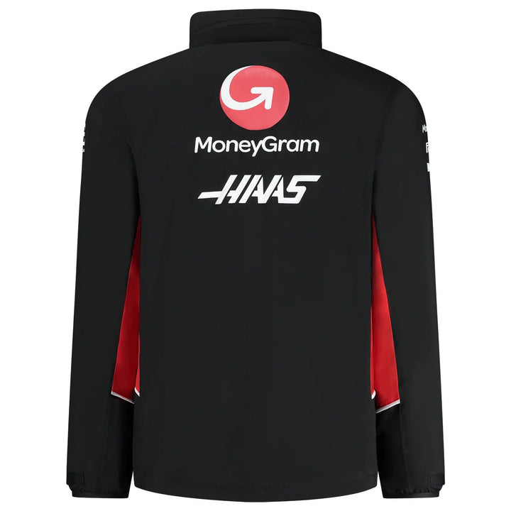 2024 Haas Racing F1™ Team Men's Lightweight Rain Jacket  - Black