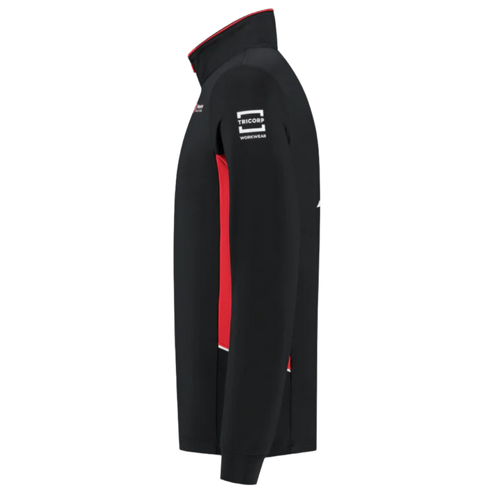 Haas F1™ Team Men's Fitted Half-Zip Sweater - Black