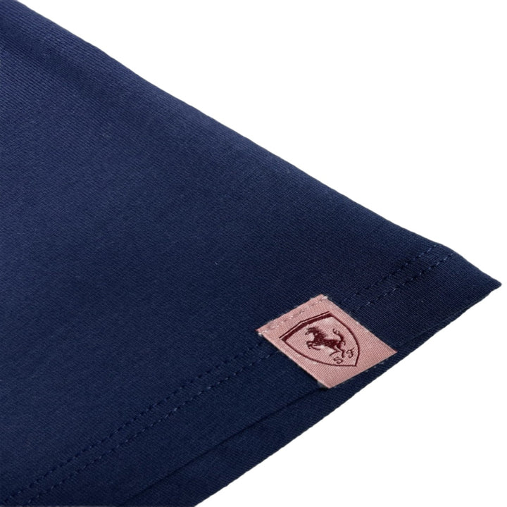 Scuderia Ferrari Baby Girl T-shirt SF Heart - Navy