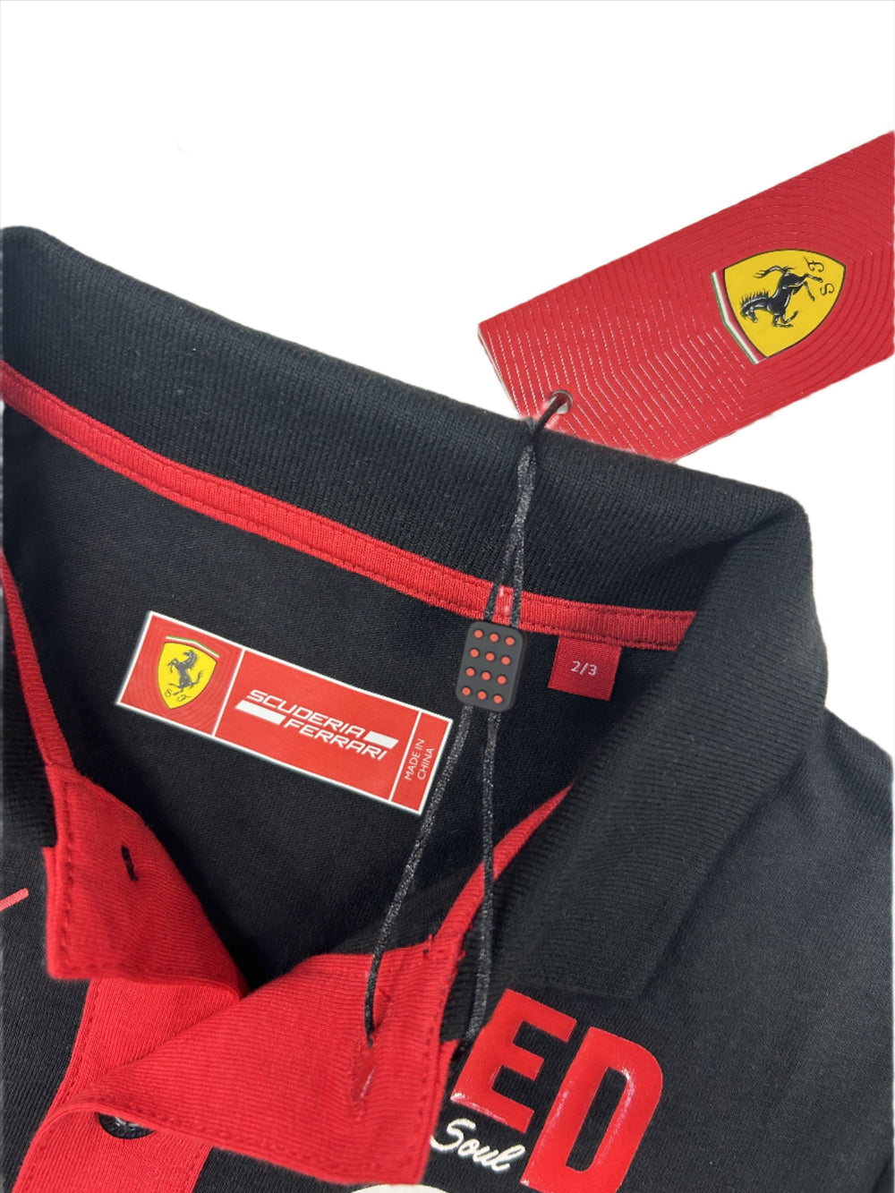Scuderia Ferrari F1™ Team Race SS Polo Shirt - Kids - Black