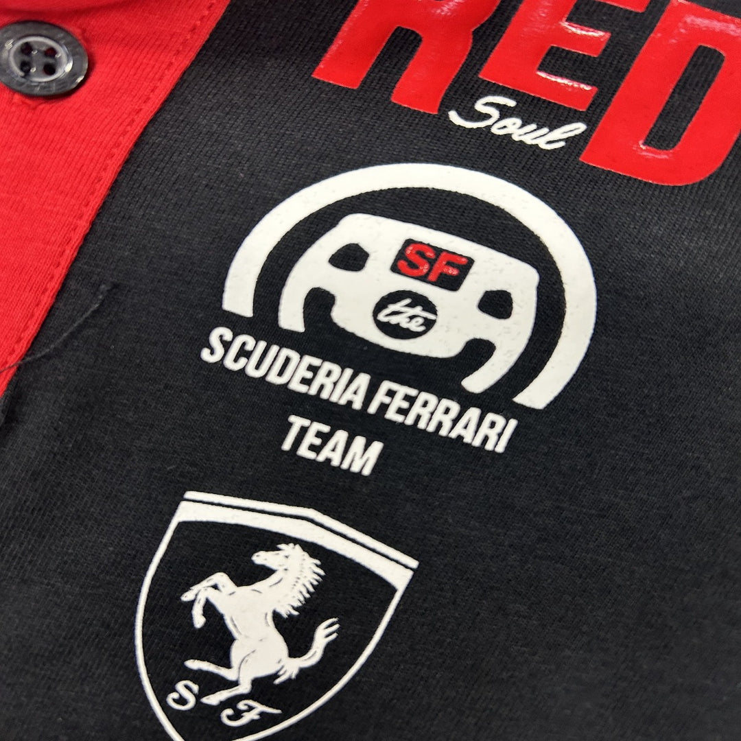 Scuderia Ferrari F1™ Team Race SS Polo Shirt - Kids - Black