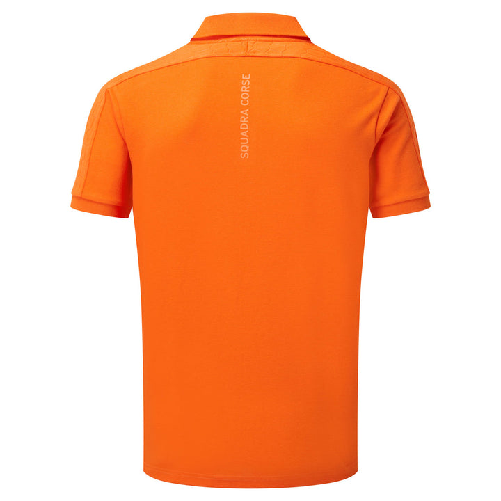 Automobili Lamborghini Travel Men's Polo Shirt - Orange