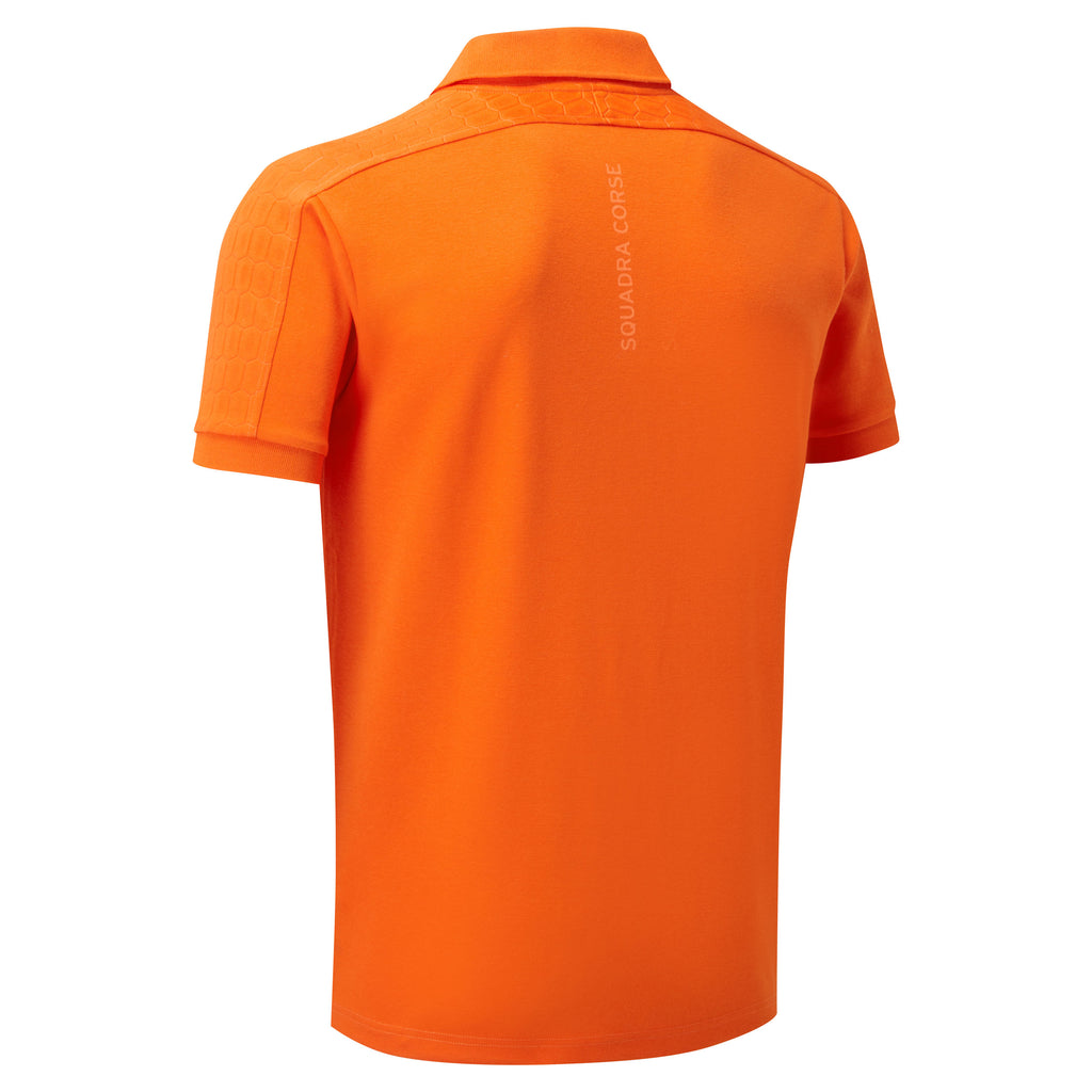 Automobili Lamborghini Travel Men's Polo Shirt - Orange