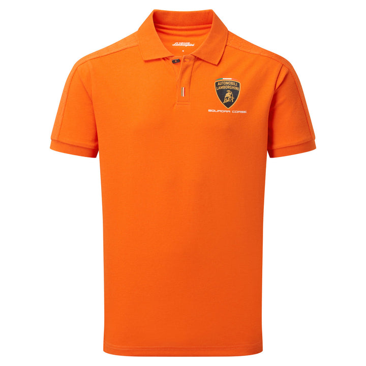 Automobili Lamborghini Travel Men's Polo Shirt - Orange