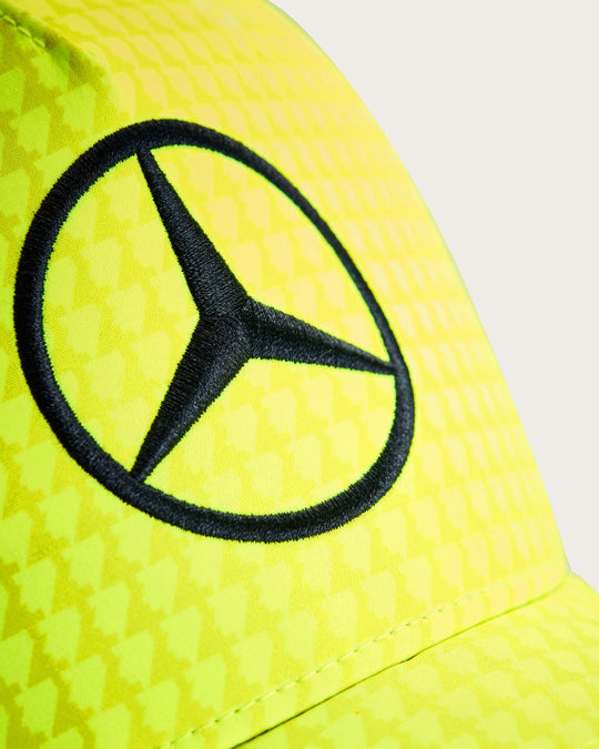 Mercedes AMG F1™ Team Lewis Hamilton Driver Cap Men's - Neon Yellow