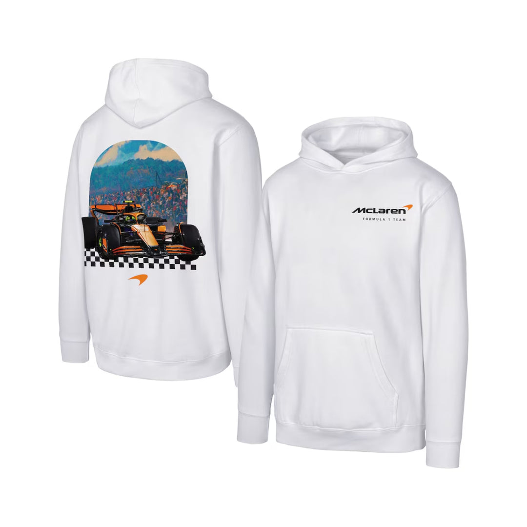 McLaren F1™ Team Auto Racing Men's Hoodie - White front
