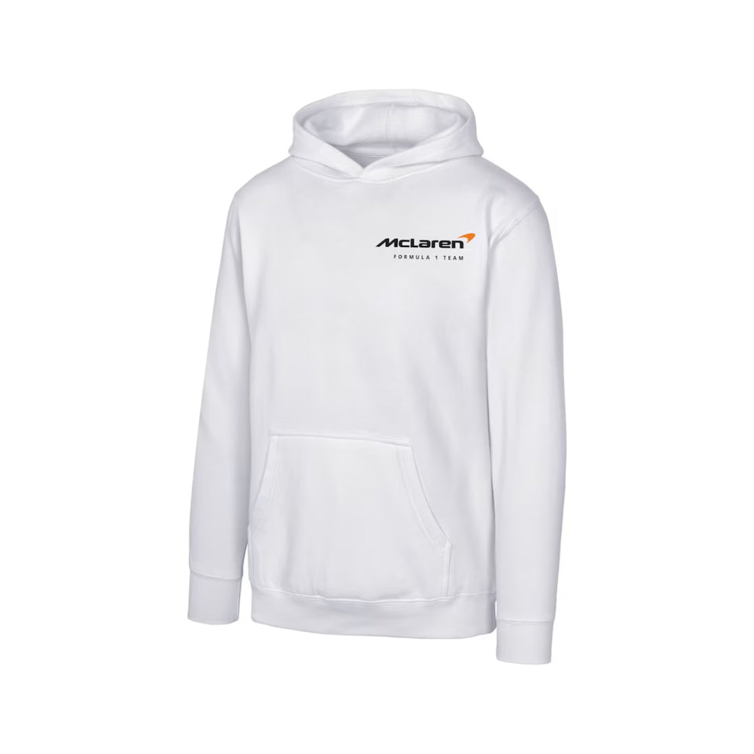McLaren F1™ Team Auto Racing Men's Hoodie - White Back