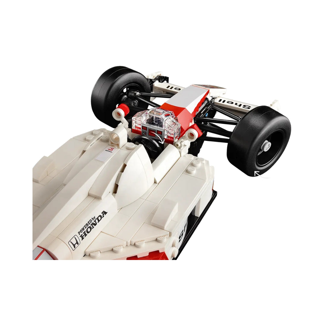 McLaren F1™ Team MP4/4 & Ayrton Senna F1™ LEGO 1:18 Scale Model Car - White