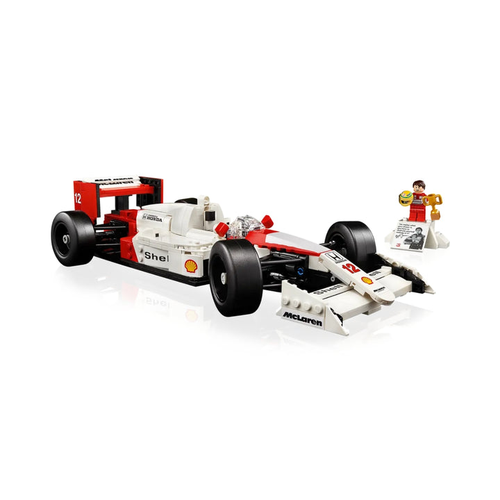McLaren F1™ Team MP4/4 & Ayrton Senna F1™ LEGO 1:18 Scale Model Car - White