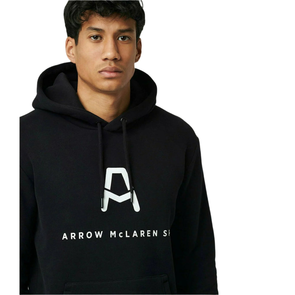 McLaren F1™ Team Arrow Indy Car Core Logo Drivers Men's Hoodie - Black