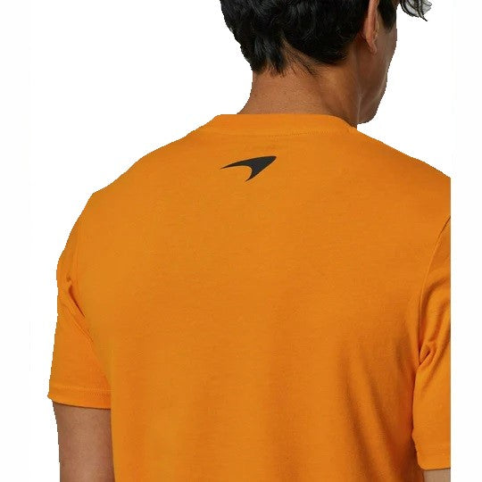 McLaren F1™ Team Arrow Indy Car Core Logo Drivers Men's T-shirt - Papaya